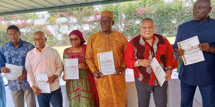 Maroc: le Général Namory Traoré porte le projet de nouvelle Constitution à la connaissance des Guinéens