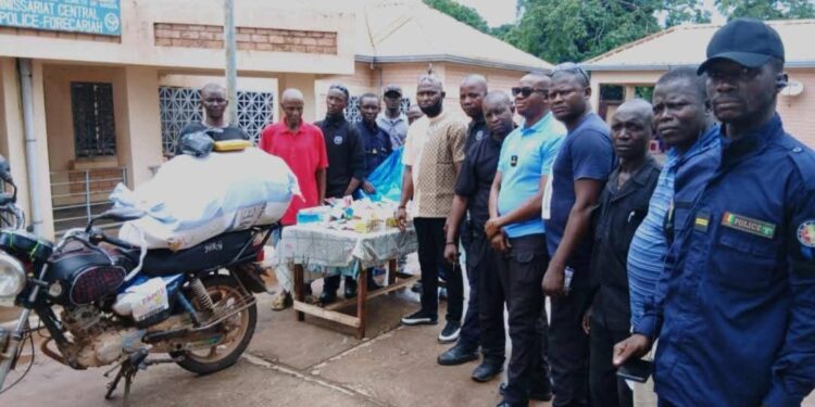 Forecariah: 26 kg de chanvre indien et du Tramadol saisis, 2 individus interpellés