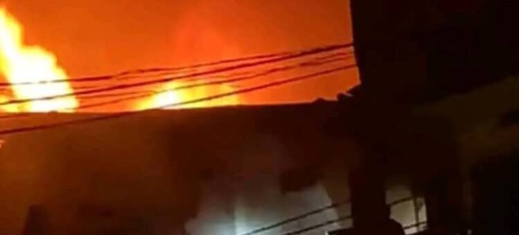 Madina: un incendie nocturne provoque de lourdes pertes matérielles
