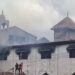 Incendie à la grande mosquée de Sangoyah