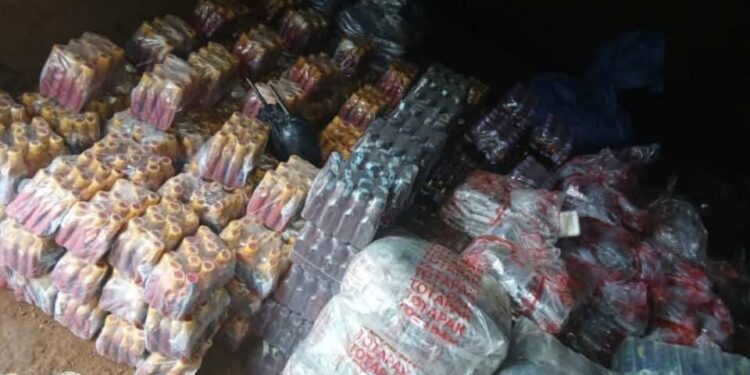 Pamalap: saisie de 1 200 boissons frelatées