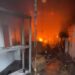 Incendie au grand marché de Coyah : pas de pertes en humaines, mais d’importants dégâts matériels