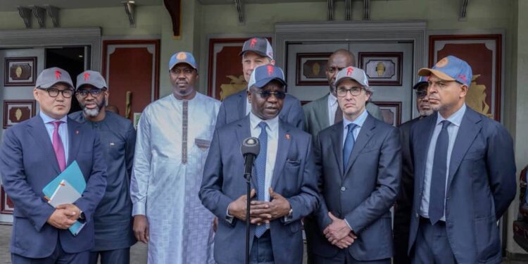 Bouna Sylla au DG de Rio Tinto : « Le général Doumbouya mise sur Simandou 2040 pour réduire la pauvreté en Guinée »