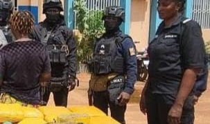 11,5 kg de chanvre saisis Ă Mandiana : une femme dans les mailles de la BAC