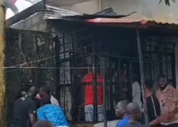 Yimbaya: 6 maisons ravagées par un incendie, des millions de GNF réduits en cendres