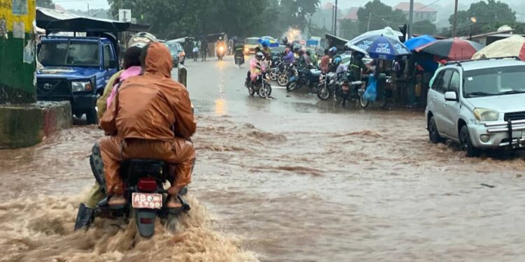 Alerte météo: pluies modérées attendues en Basse et Moyenne Guinée ce 3 septembre