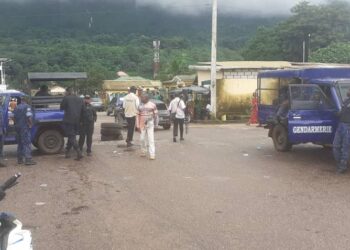 Procès de Singleton : Forte sécurité autour du tribunal de Coyah