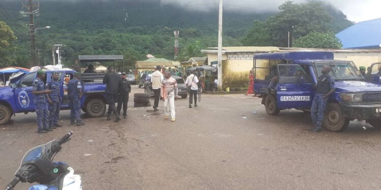 Procès de Singleton : Forte sécurité autour du tribunal de Coyah