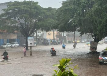 Conakry: plusieurs endroits paralysés par des inondations ce mercredi
