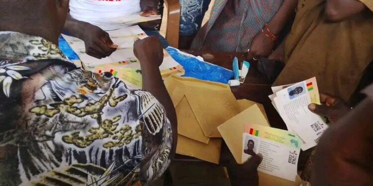 Référendum du 21 septembre : démarrage de la distribution des cartes d’électeurs à Siguiri 