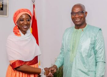 La nouvelle Directrice exécutive de l’UNFPA à Conakry: « Il me paraît absolument normal de venir payer mes respects au Président de la République »