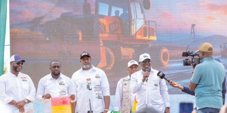 Construction de la route Kankan-Kérouané–Beyla: « le président nous a sortis de la poussière », déclare le ministre Laye Sékou Camara