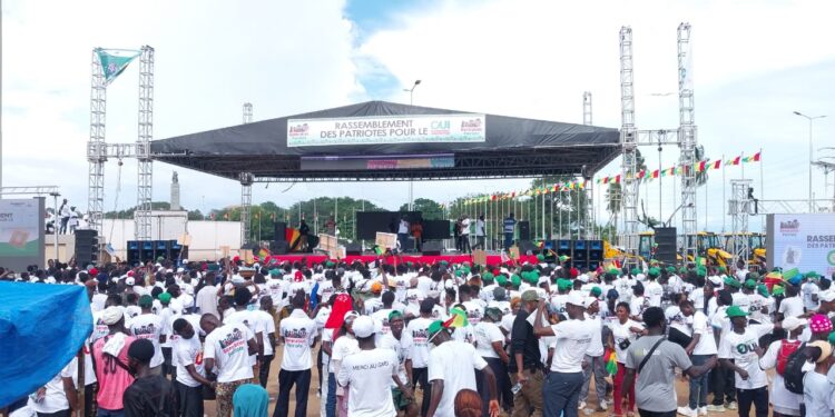 Conakry : Génération Patriote enflamme le Palais du Peuple pour le référendum du 21 septembre