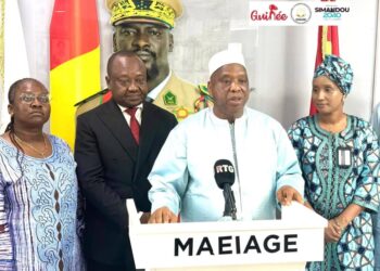 Aux observateurs de la CEDEAO et de l’Union africaine : la Guinée va « retrouver sa place dans le concert des nations », promet Morissanda Kouyaté 