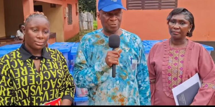 Vote à kindia : tout le matériel électoral est sur place à Damakania ( président de la délégation spéciale ) 