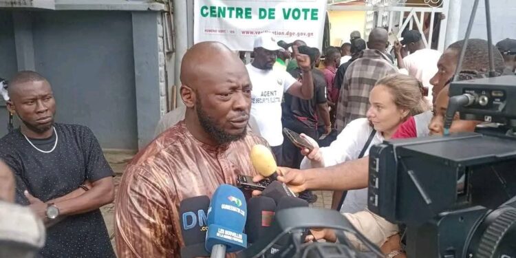 Référendum : Général Amara Camara vote pour « une constitution qui nous rassemble et qui nous ressemble »