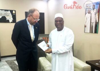 Le nouvel ambassadeur de Belgique en Guinée remet ses lettres de créance et félicite la Guinée «pour l&rsquo;organisation du scrutin »