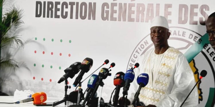 Référendum constitutionnel du 21 septembre 2025 : le ministre de l’Administration du territoire publie les résultats globaux provisoires