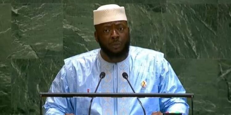 80è session ordinaire des Nations Unies: le Gl Amara Camara porte la voix de la Guinée et annonce le retour à l’ordre constitutionnel
