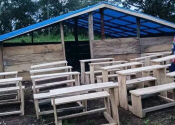 Faranah: 2 hangars de fortune pour offrir une école à 150 enfants oubliés (constat)