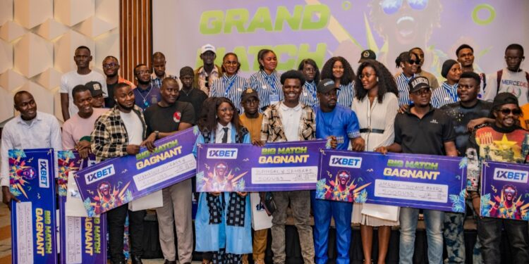 Gros gains et réjouissances : 1xBet a organisé la cérémonie Grand Match à Conakry