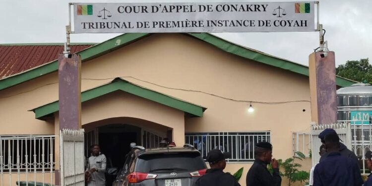 TPI de Coyah : le tribunal rejette la demande de mise en liberté provisoire de Singleton et renvoie le procès au 9 septembre