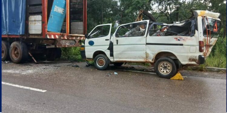 Kouroussa : cinq morts et plusieurs blessés dans un tragique accident à Tidamadya