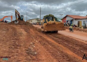 Bitumage de la route N’Zérékoré-Yomou : un projet accueilli avec ferveur par les populations