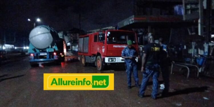 Cosa: la station-service prend feu dans la nuit de vendredi à samedi