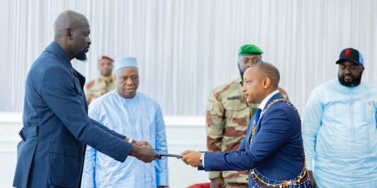 Diplomatie: Le nouvel Ambassadeur du Kenya en Guinée a présenté ses Lettres de Créance