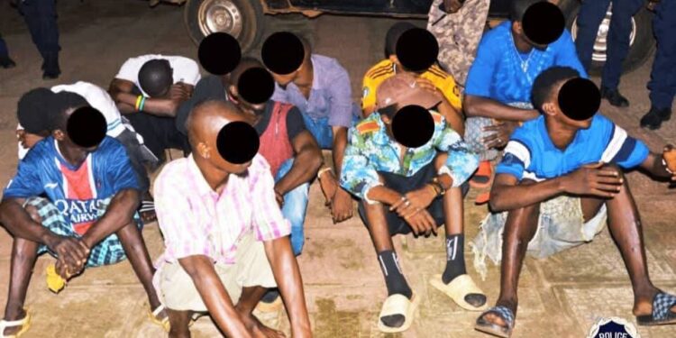 Gbessia et Ratoma: 15 interpellations et 22 boules de kush saisies (Police Nationale)