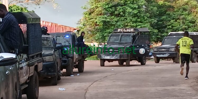 « Opération ouragan » à Matoto : deux interpellations et saisie de drogue