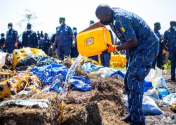 Lutte contre la drogue: une cérémonie d&rsquo;incinération des quantités saisies, organisée à Coyah 