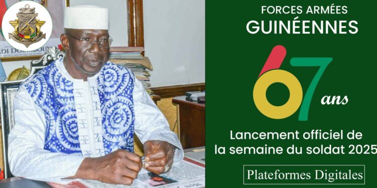 Armée Guinéenne: lancement officiel des festivités marquant le 67ᵉ anniversaire, ce 25 octobre