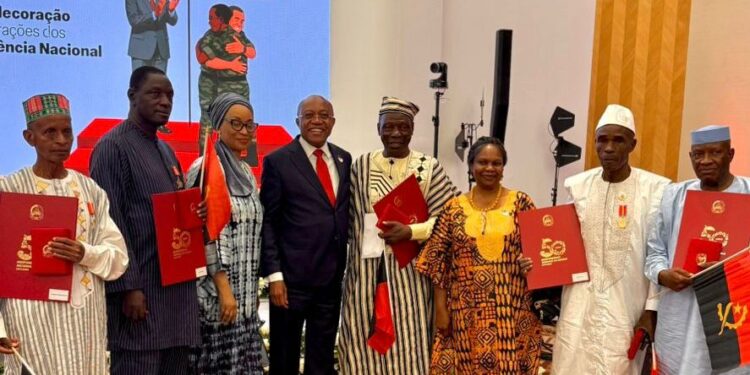 Angola : cinq vétérans guinéens honorés pour leur contribution à la libération du pays