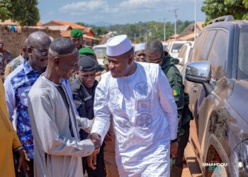 Tournée de remerciement du Ministre Ismaël Nabé à Dabola