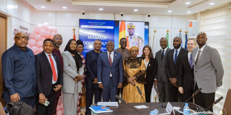 MPCI : le Ministre Ismaël NABE reçoit une délégation de haut niveau des Nations Unies