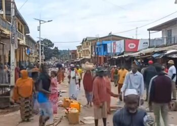 Kindia : tensions au centre commercial EBT, des femmes commerçantes en colère
