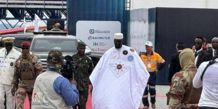 Guinée: lancement officiel de la phase d’exploitation du projet Simandou à Moribaya