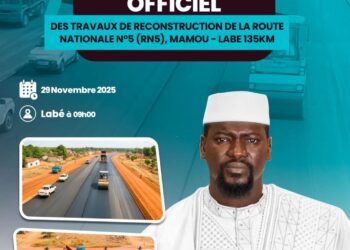 Route Mamou-Labé : les travaux de reconstruction seront lancés le 29 novembre 