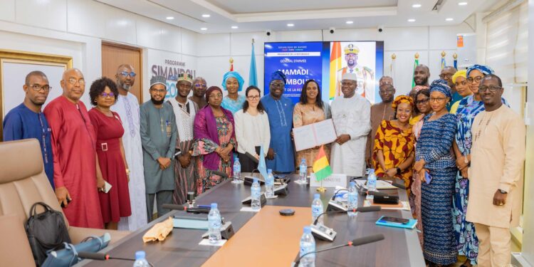 MPCI : 34 millions de dollars signé entre la Guinée et la FAO pour le développement de la Guinée par le Ministre Nabé