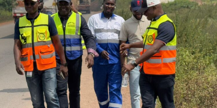 Modernisation routière : le Directeur Général du FER inspecte les sites de péage et pesage de Tabily et Foyé