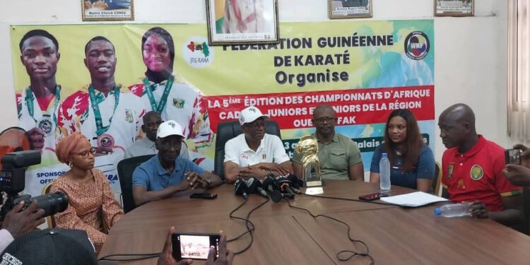 Conakry accueille la 5ème édition des championnats d’Afrique de karaté Zone Ouest 1 UFAK 