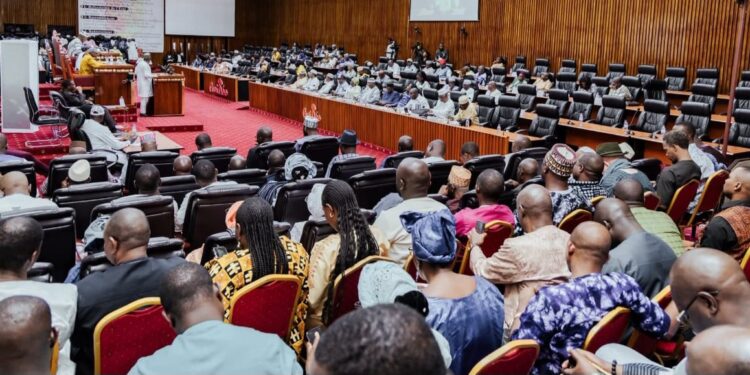 Plénière du CNT: examen des lois organiques sur les partis politiques, la Cour constitutionnelle et la Cour suprême