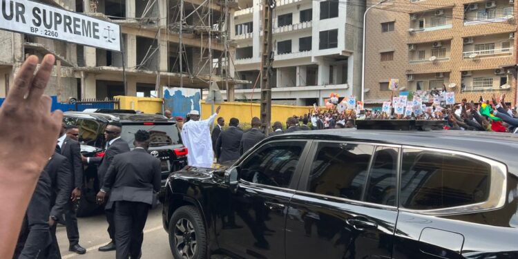 Dernière minute : le Général Mamadi Doumbouya est arrivé à la Cour suprême