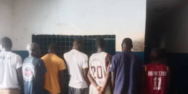 Lutte contre le crime: 7 suspects arrêtés et 300 bidons de gasoil saisis, selon la Police nationale