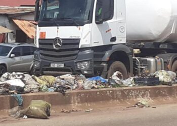 Conakry : reprise des dépôts sauvages d’ordures sur l’axe Le Prince
