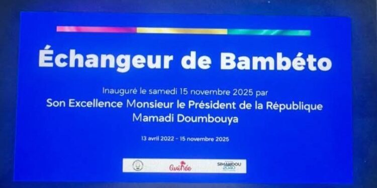 Bambéto : l’échangeur garde finalement son nom « Échangeur de Bambéto »