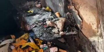 Incendie au marché Taouyah: plus de 170 millions GNF perdus