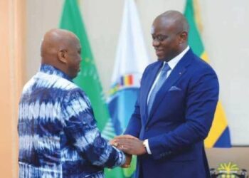 Diplomatie: Dr Morissanda reçu par le président Oligui Nguema